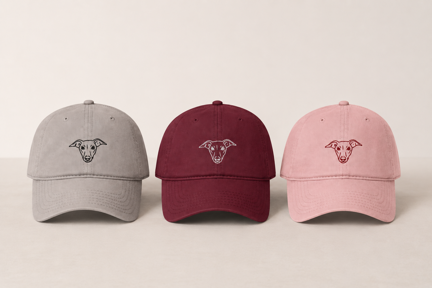 'Dad' Washed Baseball Caps